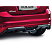 Ford Focus (01/2011 - 03/2018) wagon ST-line rear bumper diffuser with high-gloss black integrated diffuser
