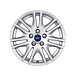 Ford alloy wheel 16" 7 x 2-spoke design, silver Ford alloy wheel 16" 7 x 2-spoke design, silver