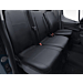 Ford Transit (01/2014 - ..) premium seat cover for double passenger seat, black faux leather