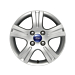 Ford Fusion 2002 - 2012 alloy wheel 15" 5-spoke design, silver