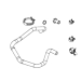 Opel connection kit turbocharger 2.0 gasoline Z20LET / Z20LEL / Z20LEH / Z20LER