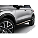 Fiat 500X door trims beige