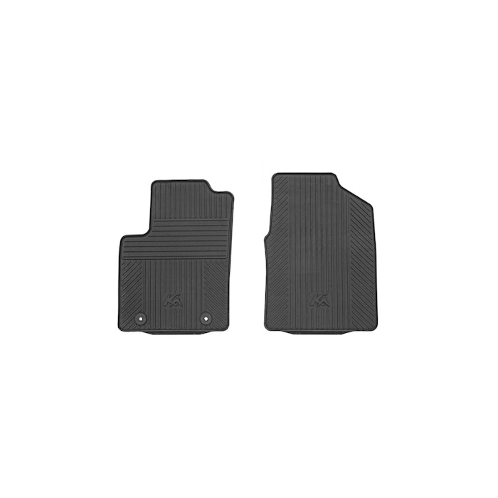 Ford Ka 09/2013 - 2016 floor mats, rubber front, black