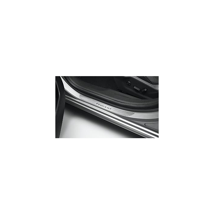 Peugeot 508 (2010 - 2018) scuff plates aluminium-look licht