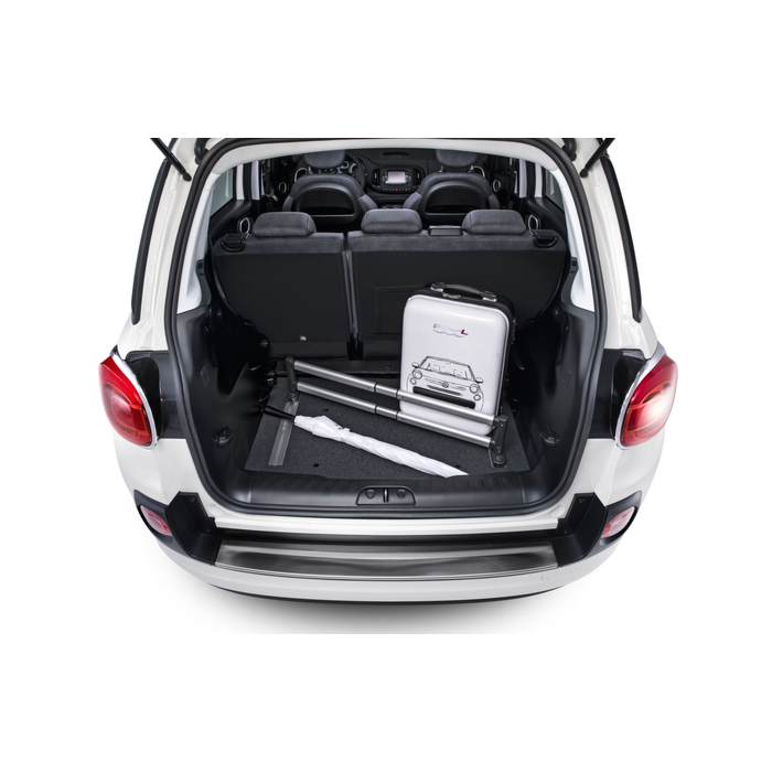 Fiat 500L / 500L Trekking cargo bay organizer with telescopic bar