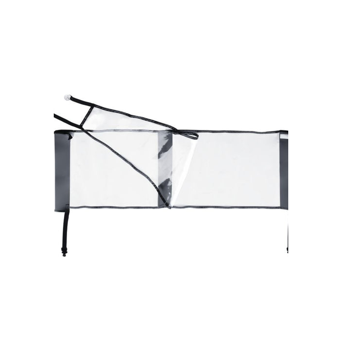 Ford Tourneo Custom (08/2012 - 09/2023) flexible partition wall protection wall, transparent