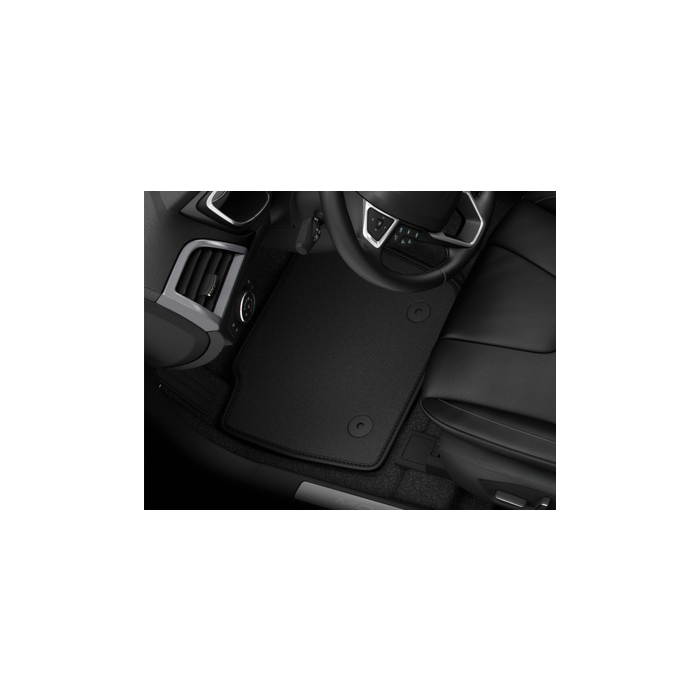 Ford Mondeo (09/2014 - ..) floor mats, premium velour front and rear, black