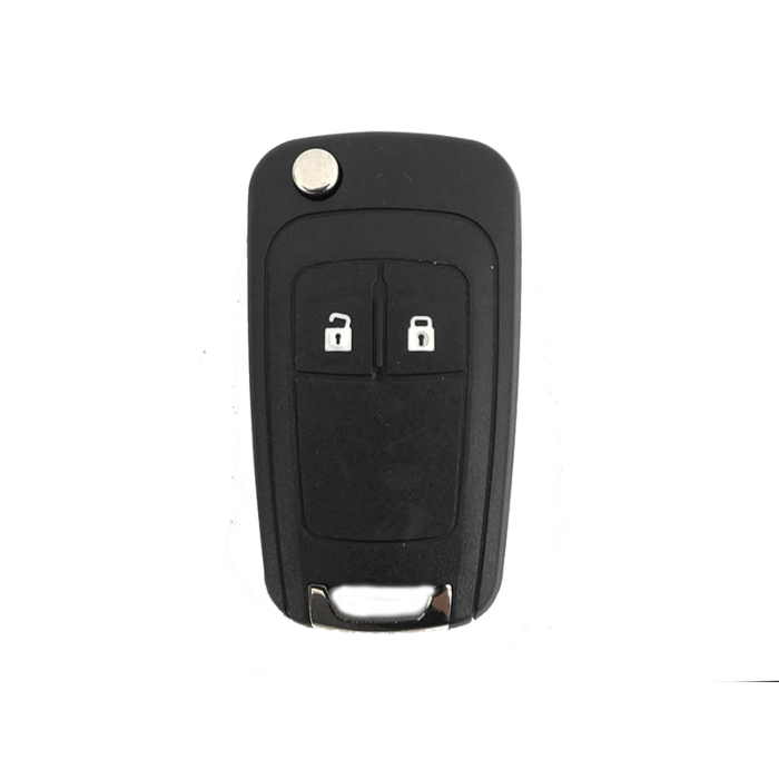 Opel folding key housing with two buttons