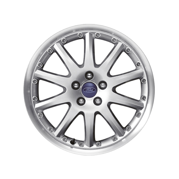 Ford Focus (07/2004 - 12/2010) lichtmetalen velg 18" 10-spaaks design, zilver