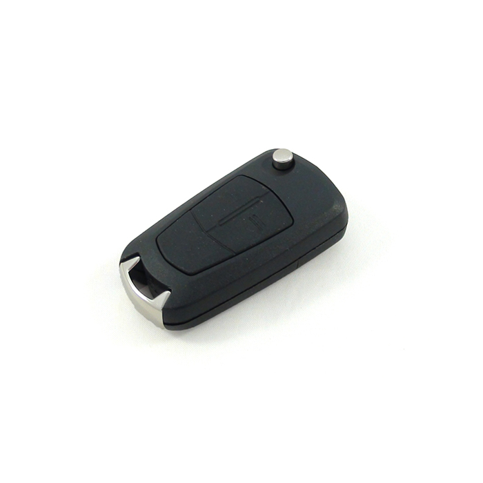 Opel folding key housing with two buttons