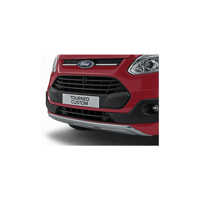 Ford Tourneo Custom / Transit Custom (08/2012 - 01/2018) skid plate front bumper silver