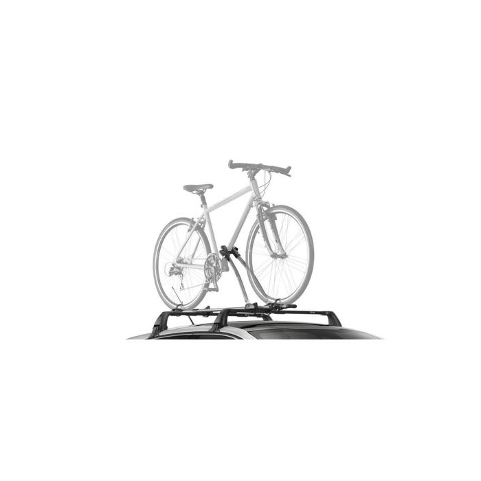 Thule FREERIDE 532 fietsendrager op de dakdragers