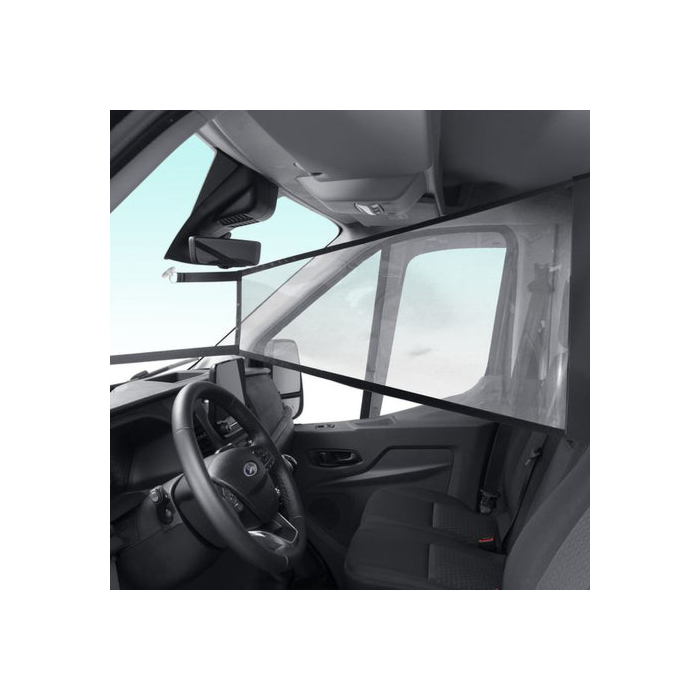 Ford Transit (01/2014 - ..) flexible partition wall protective wall, transparent
