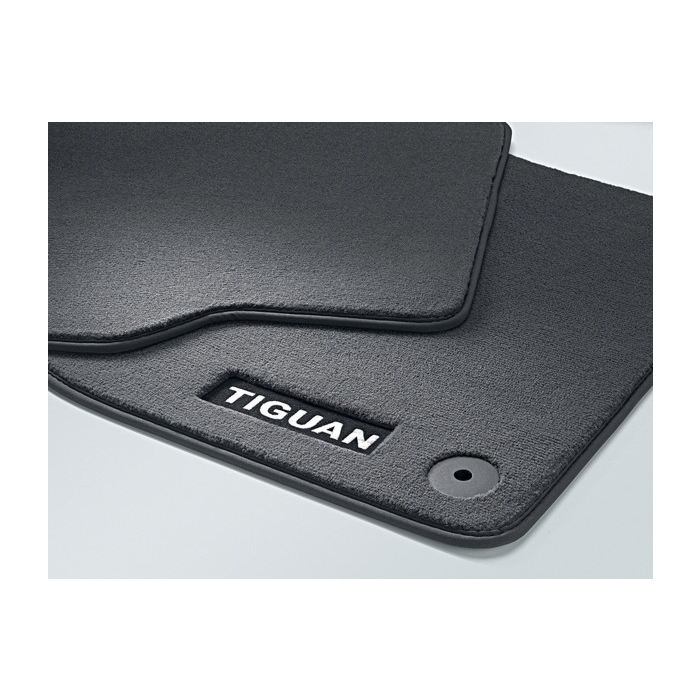 Volkswagen Tiguan (2008 - 2016) floor mats velor, front and rear