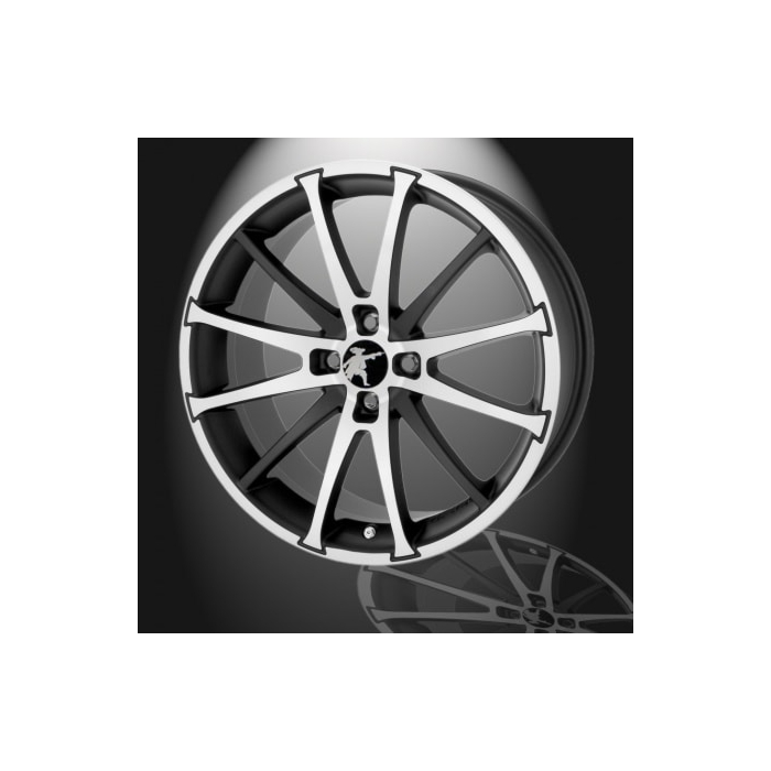 Musketier Peugeot 308 (2013 - ..) alloy wheel X-Shine 7,5x17 black polished
