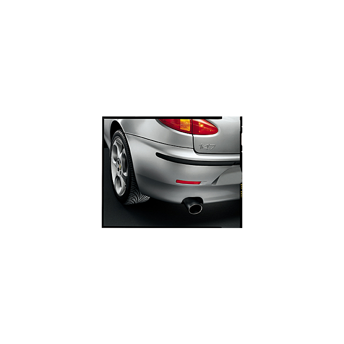 Alfa Romeo 147 exhaust trim round stainless steel for 1.6 petrol and 1.9 JTD