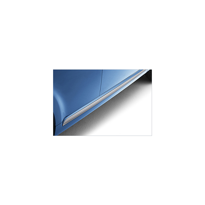 Peugeot 107 sill moldings aluminium-look