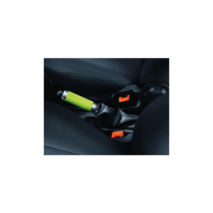 Ford Ka 09/2008 - 2016 hand-brake cover Jump (green) with matt chrome finish rings
