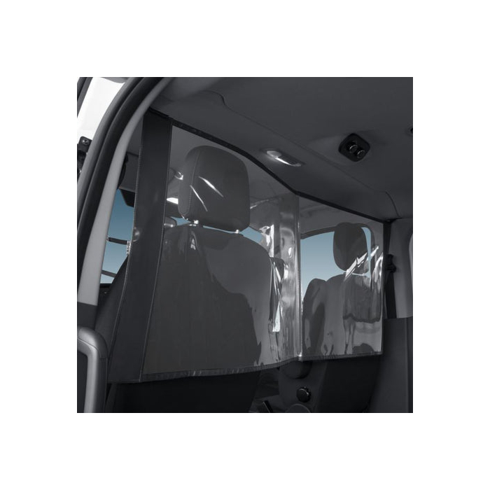 Ford Transit (01/2014 - ..) flexible partition wall protection wall, transparent