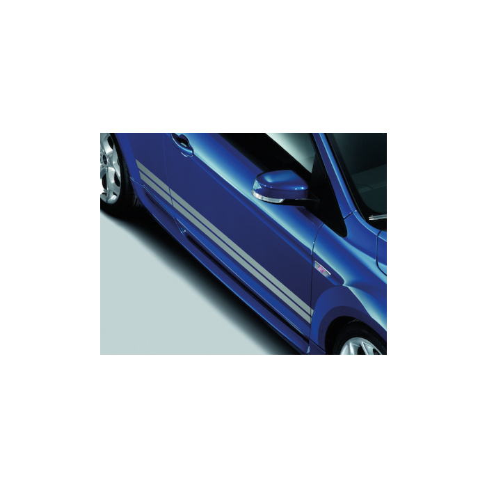Ford Focus 01/2008 - 2010 hatchback GT side stripe kit Performance Blue 5-drs