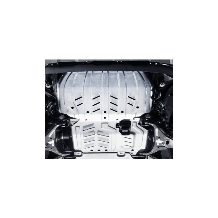 Ford Ranger (02/2019 - ..) except Raptor underbody protection set for engine and radiator, aluminum