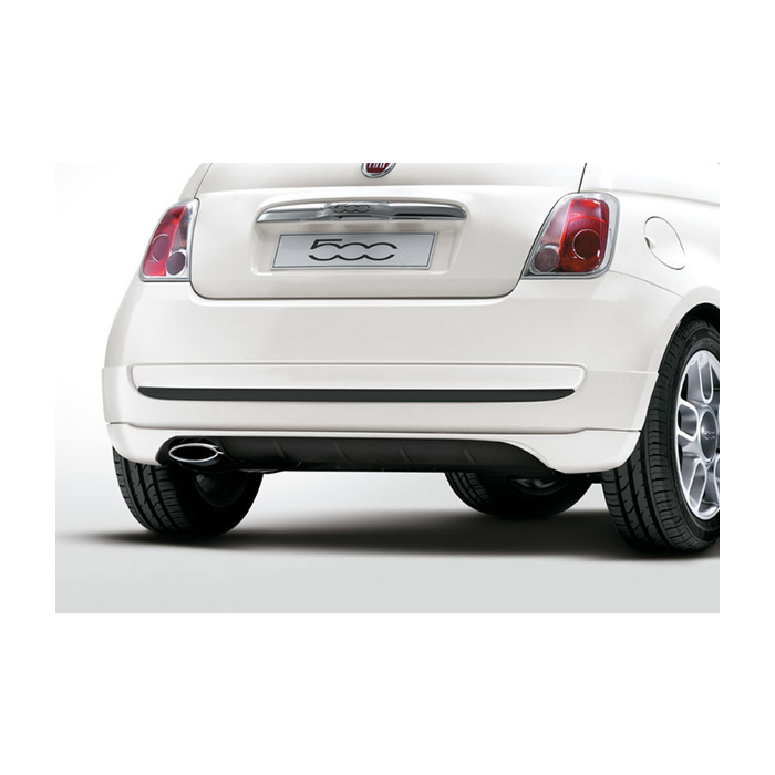 Fiat 500/500c 2007 - 2015 rear chrome bumper protection