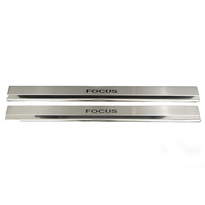 Ford Focus (07/2004 - 12/2010) stainless steel door sills front