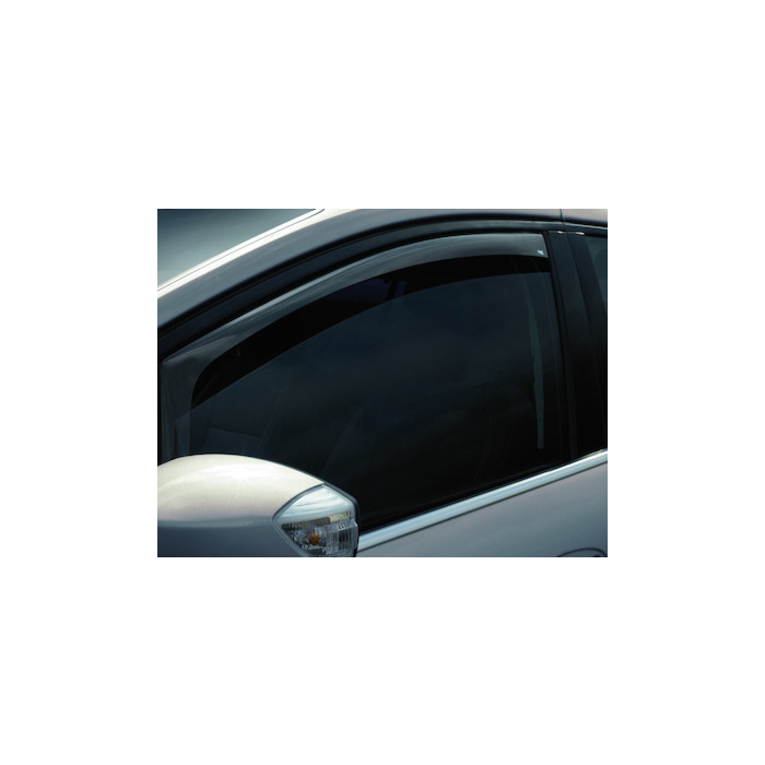 Ford C-MAX 11/2010 - .. ClimAir, wind deflector for front door windows, dark grey