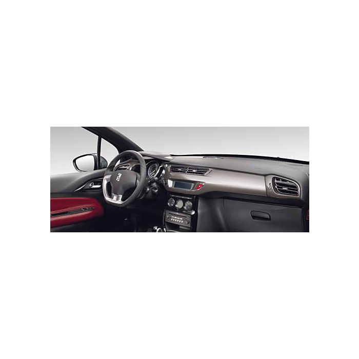 Citroën DS3 (2011 - 2018) dashboard lining set carbon-look