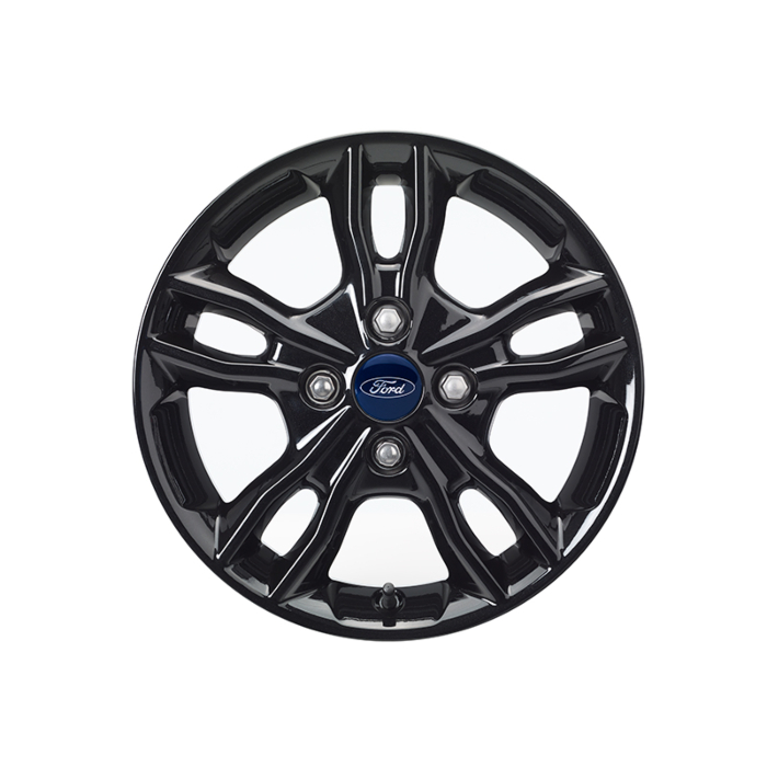 Ford alloy wheel 15" 5 x 2-spoke design, black