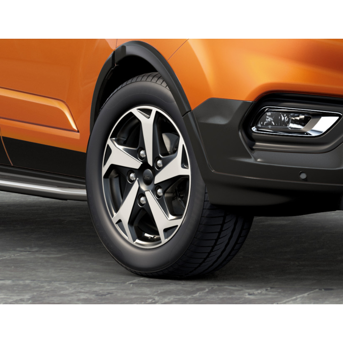 Ford Transit (01/2014 - ..) / Tourneo Custom / Transit Custom (02/2018 - 09/2023) alloy wheel 17" 5-spoke design, polished matte black