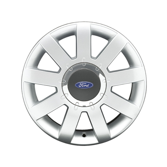 Ford Fusion 2002 - 2012 alloy wheel 15" 9-spoke design, silver
