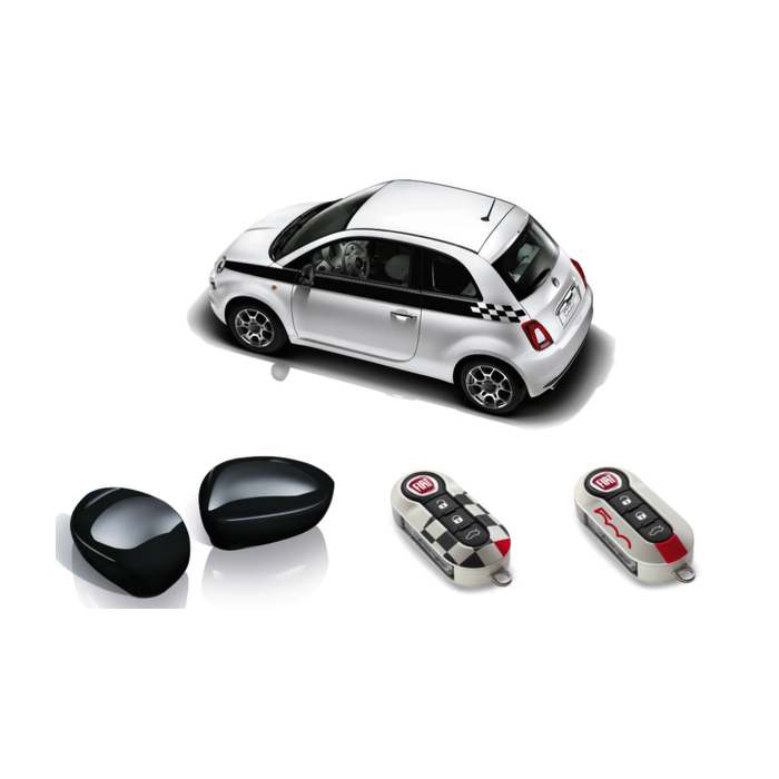Fiat 500/500c pack Sport black