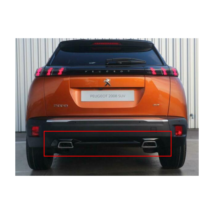 Peugeot 2008 (2019 - ..) GT-line diffusor