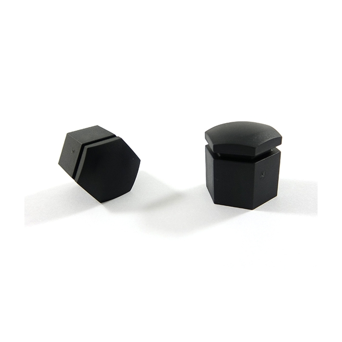 Opel caps for the wheel nuts black 27 mm high