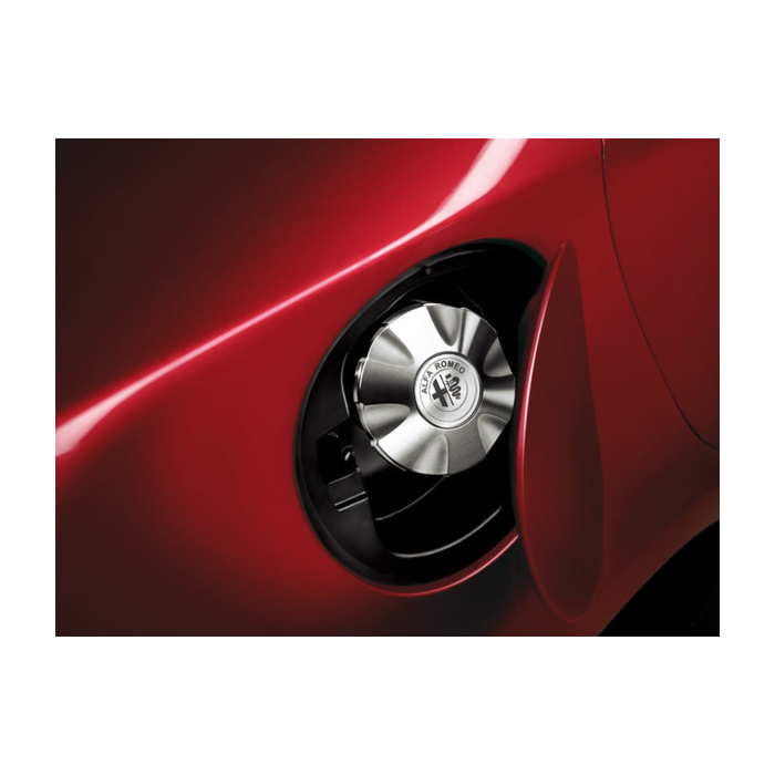 Alfa Romeo 159 / Giulietta fuel cap aluminium with Alfa Romeo logo