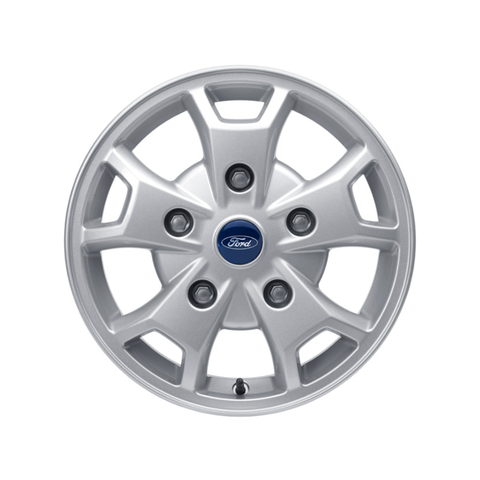 Ford Tourneo Custom / Transit Custom (08/2012 - 09/2023) alloy wheel 16" 5 x 2-spoke design, Sparkle silver