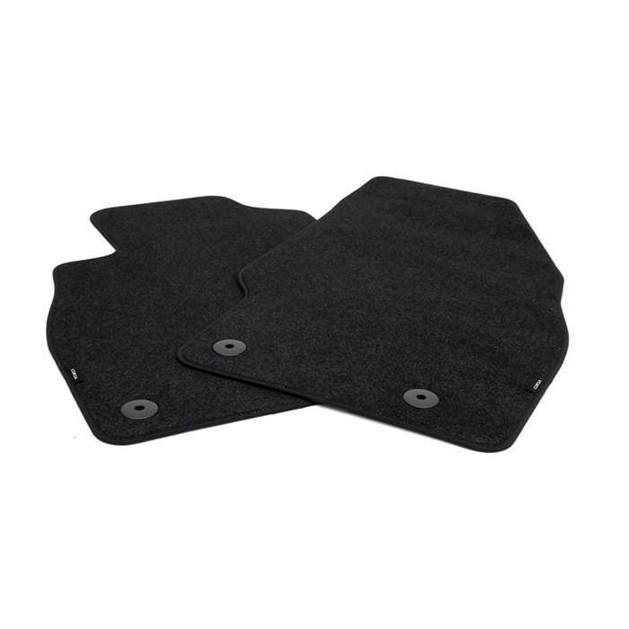 Opel Corsa E floor mats black economy