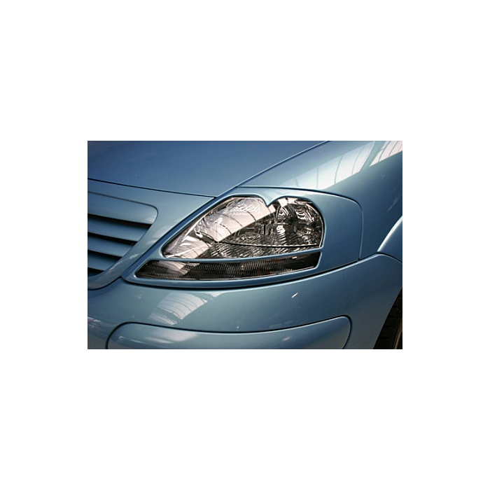 Musketier Citroën C3 2002 - 2010 koplampspoilers verchroomd