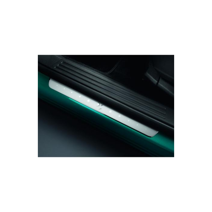 DS3 Crossback / DS 7 Crossback front door sill trim (aluminium grey)