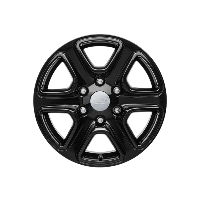 Ford Ranger (11/2011 - 08/2015) alloy wheel 17" 6 x 2-spoke design, Panther Black
