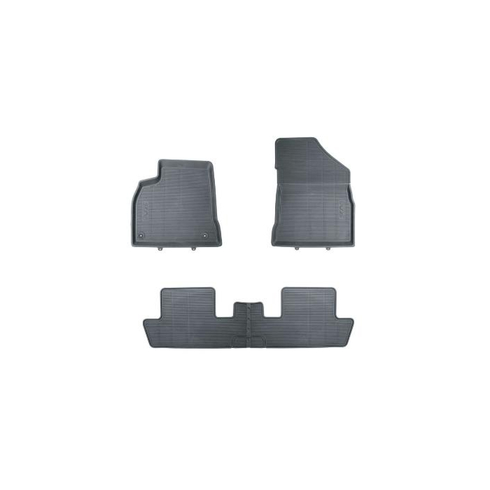 Peugeot 5008 (2009 - 2017) floor mats rubber