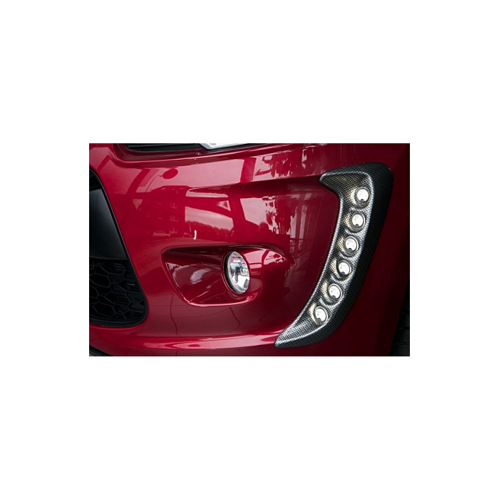 Musketier Citroën C3 2010 - ... dagrijverlichting carbon-look (met positieverlichting)