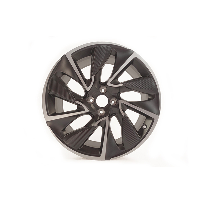 Citroën alloy wheel Cairns 19" 4-holes matt black / polished