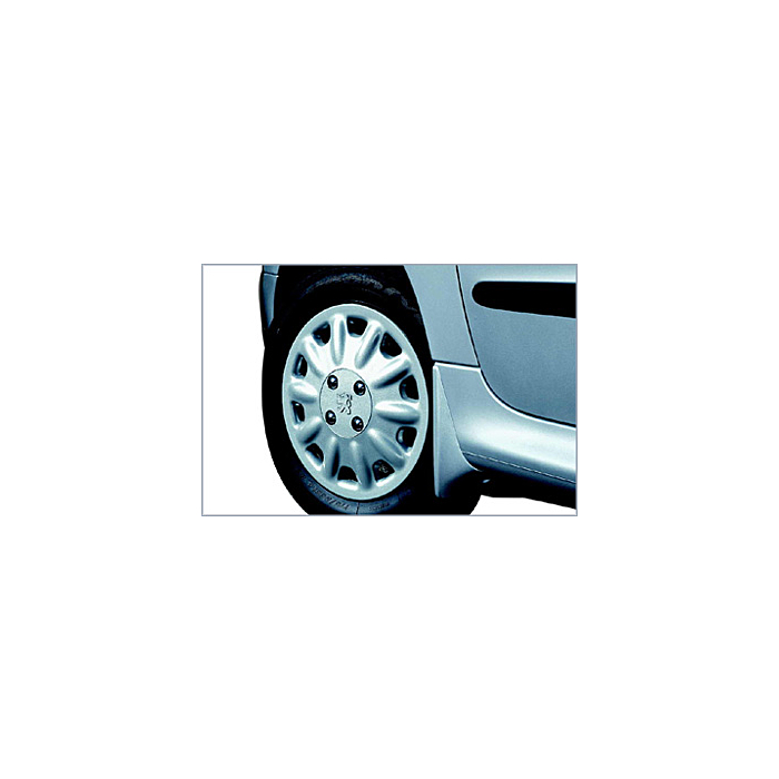 Peugeot 206 spatlappen design achter niet voor sport achterbumper