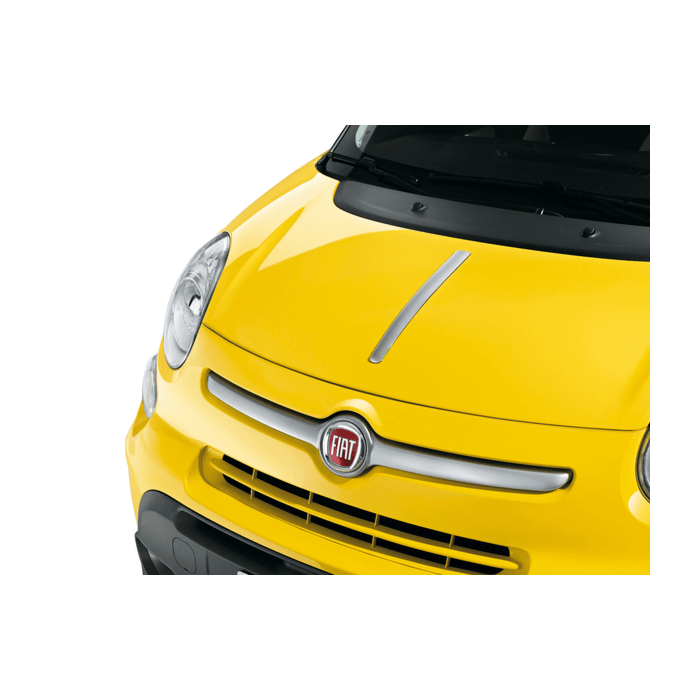 Fiat 500L molding on hood satin