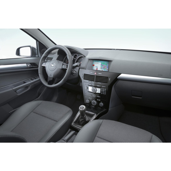 Opel Astra H center console piano black 4 switches WITHOUT start button