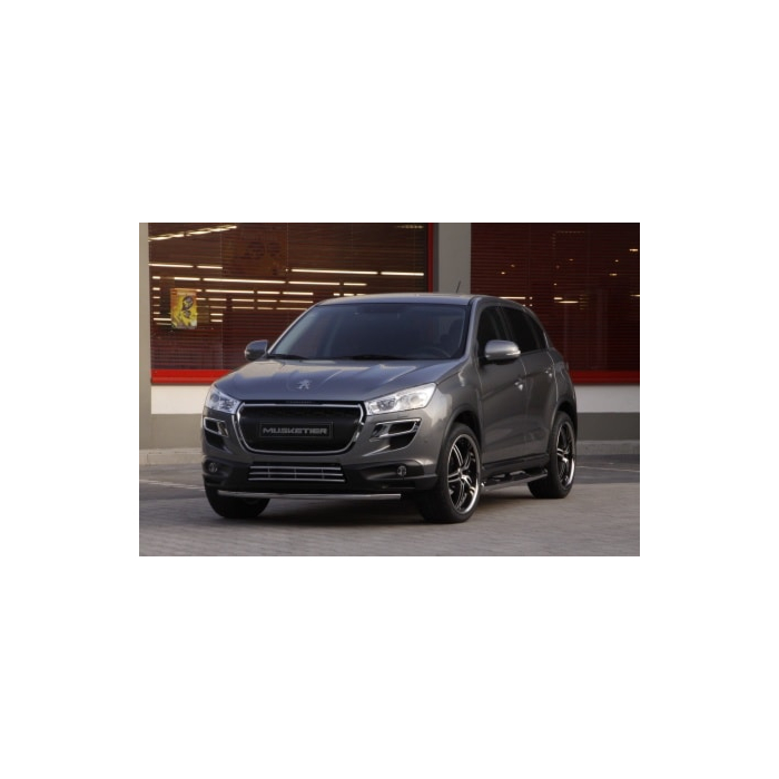 Musketier Peugeot 4008 stainless steel-bullbar for CityGuard