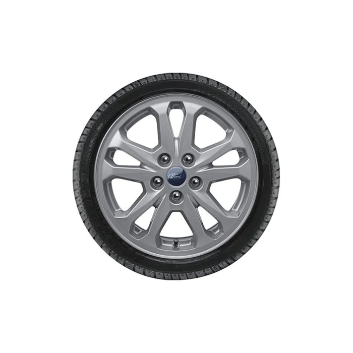 Ford Tourneo Connect / Transit Connect (10/2013 - 03/2024) alloy wheel 16" with winter tire, 5-spoke design, silver