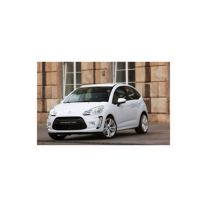 Musketier Citroën C3 2010 - ... day time running lights black (with position lightning)